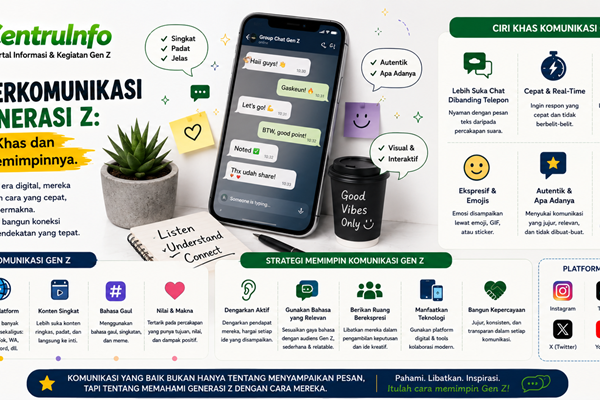 Cara Berkomunikasi ala Generasi Z Gaya, Ciri Khas dan Strategi Memimpinnya