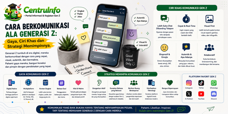 Cara Berkomunikasi ala Generasi Z Gaya, Ciri Khas dan Strategi Memimpinnya