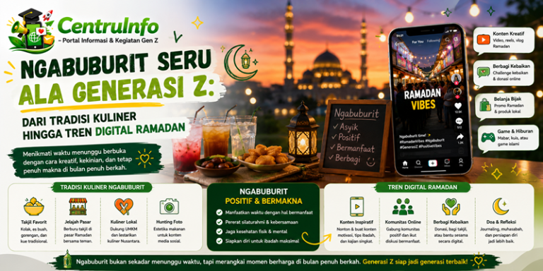 Ngabuburit Seru ala Generasi Z: Dari Tradisi Kuliner Hingga Tren Tren Digital Ramadan