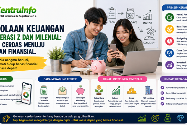 Pengelolaan Keuangan Bagi Generasi Z dan Milenial Panduan Cerdas Menuju Kebebasan Finansial