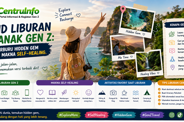 Trend Liburan Ala Anak Gen Z Dari Berburu Hidden Gem Hingga Makna Self-Healing