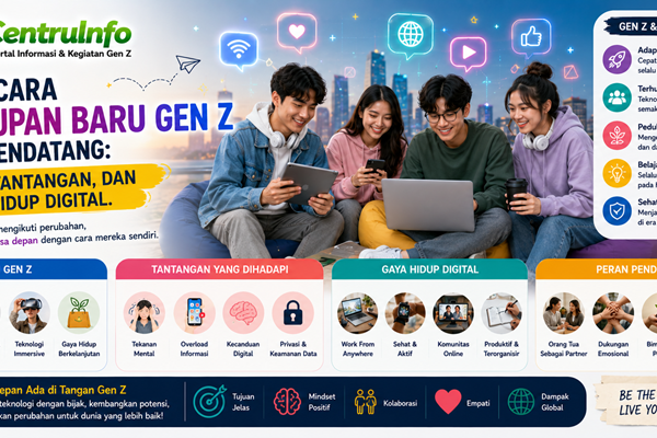 Inilah Cara Kehidupan Baru Gen Z Yang Mendatang Tren, Tantangan dan Gaya Hidup Digital
