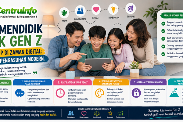 Tips Mendidik Anak Gen Z yang Hidup di Zaman Digital Panduan Pengasuhan Modern