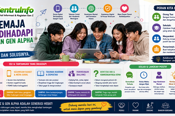 Isu Remaja yang Dihadapi Gen Z dan Gen Alpha Saat Ini Tantangan dan Solusinya