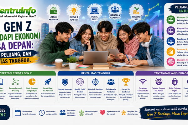 Cara Gen Z Menghadapi Ekonomi Di Masa Depan Strategi, Peluang dan Mentalitas Tangguh