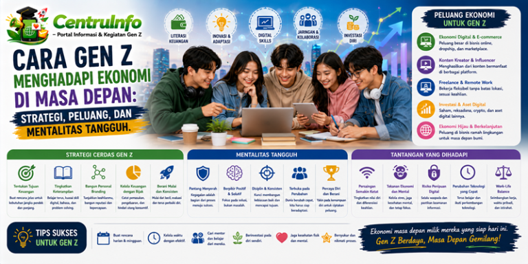 Cara Gen Z Menghadapi Ekonomi Di Masa Depan Strategi, Peluang dan Mentalitas Tangguh