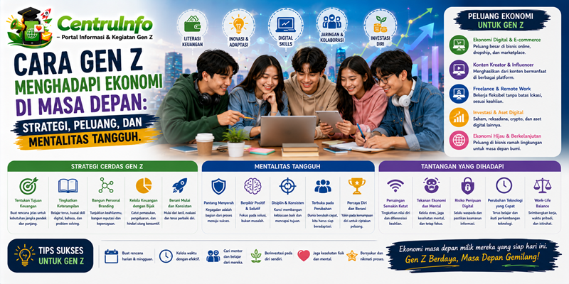 Cara Gen Z Menghadapi Ekonomi Di Masa Depan Strategi, Peluang dan Mentalitas Tangguh