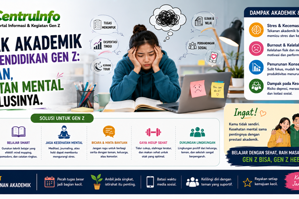 Dampak Akademik Dalam Pendidikan Gen Z Tekanan, Kesehatan Mental dan Solusinya