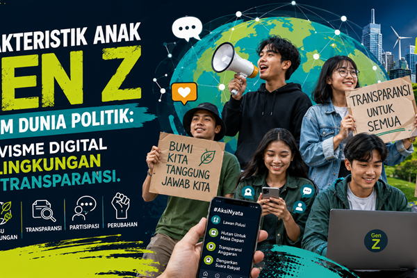 Karakteristik Anak Gen Z Dalam Dunia Politik Aktivisme Digital Isu Lingkungan dan Transparansi