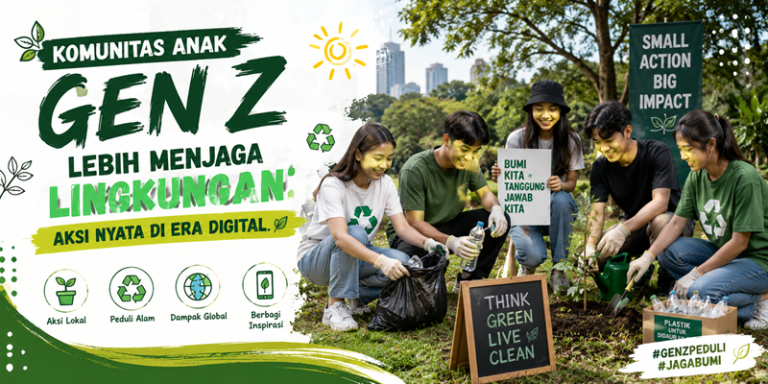 Komunitas Anak Gen Z Lebih Menjaga Lingkungan Aksi Nyata di Era Digital