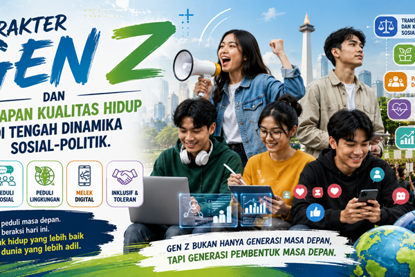 Karakter Gen Z dan Harapan Kualitas Hidup di Tengah Dinamika Sosial-Politik