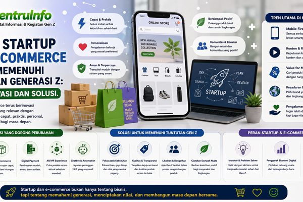Peran Startup dan E-commerce dalam Memenuhi Tuntutan Generasi Z Tren, Inovasi dan Solusi